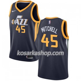 Dres Utah Jazz Donovan Mitchell 45 Nike 2017-18 Navy Swingman